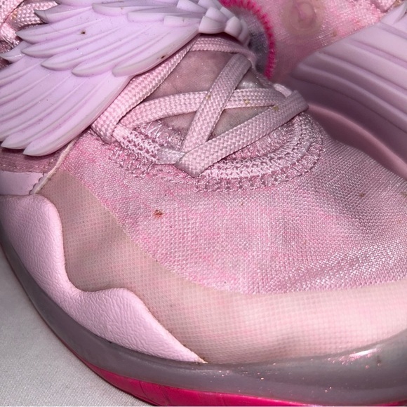 Nike KD 12 Aunt Pearl Basketball Shoes Breast Cancer Awareness Pink Plush Mesh main image 8